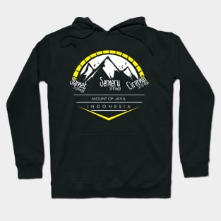 mount of java indonesia Hoodie